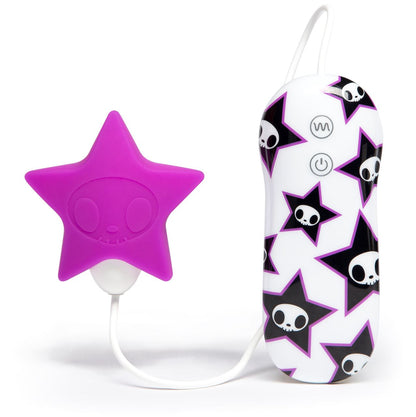 Tokidoki 10 Function Silicone Clitoral Vibrator Star Purple