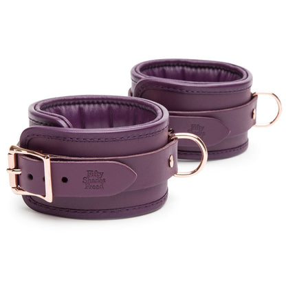 Fifty Shades Freed Cherished Collection Leather Ankle Cuffs