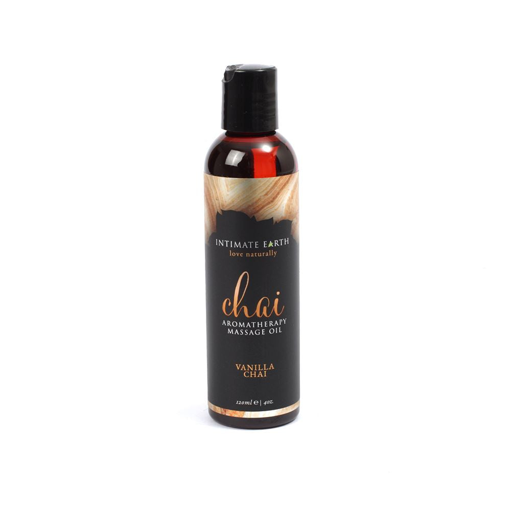 Intimate Earth Chai Aromatherapy Massage Oil - Vanilla 120ml