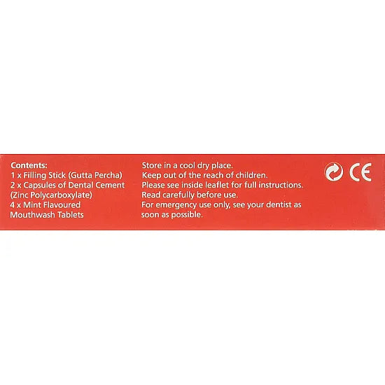 Toofypegs Emergency Temporary Repair Kit for Fillings & Crowns
