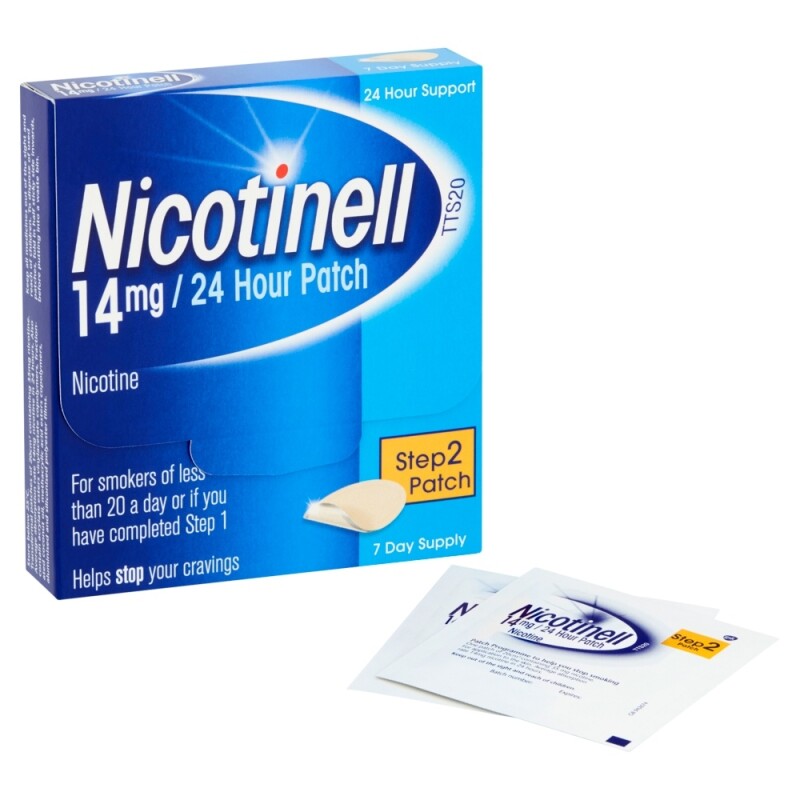 Nicotinell 14mg/24 Hour Patches Step 2