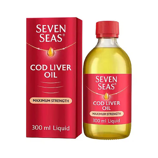 Seven Seas Cod Liver Oil Max Strength - 300ml