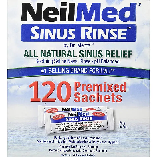 NeilMed Sinus Rinse Refill Kit - 120 Sachets