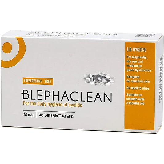 Blephaclean Sterile Eyelid Wipes