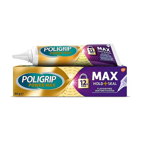 Poligrip Max Seal Denture Fixative