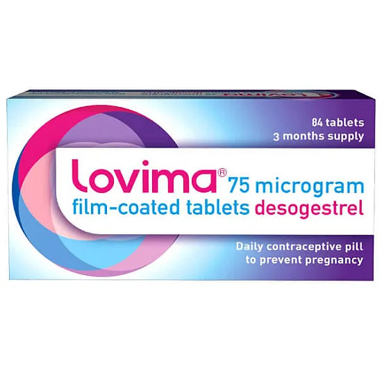 Lovima (Desogestrel) Mini-Pill 75mcg