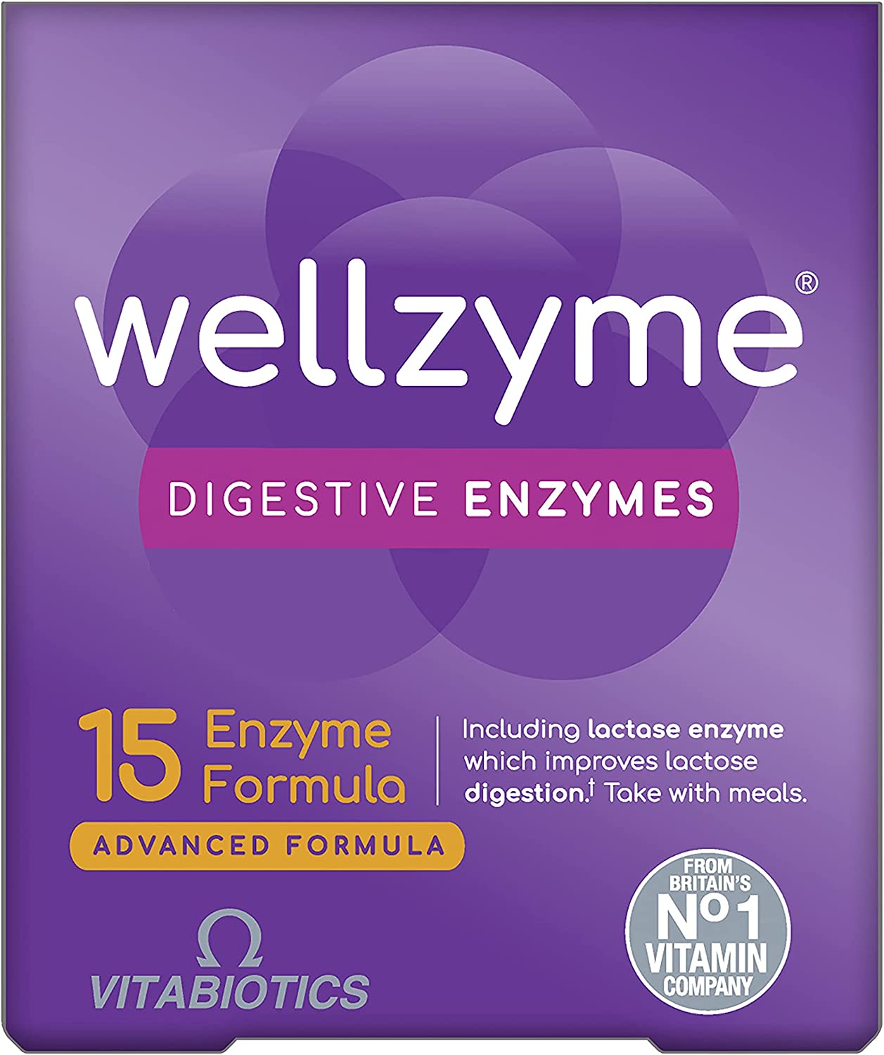 Wellzyme Advanced 15 Enzyme Capsules