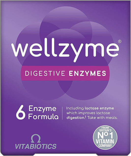 Wellzyme 6 Enzyme-60 Capsules