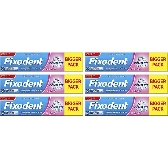 Fixodent Complete Original Denture Adhesive Cream
