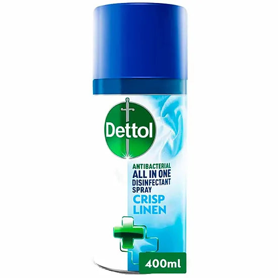 Dettol All-In-One Disinfectant Spray Crisp Linen - 300ml