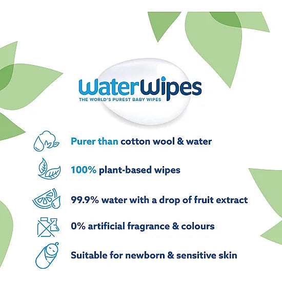 WaterWipes Baby Biodegradable Wipes Value Box