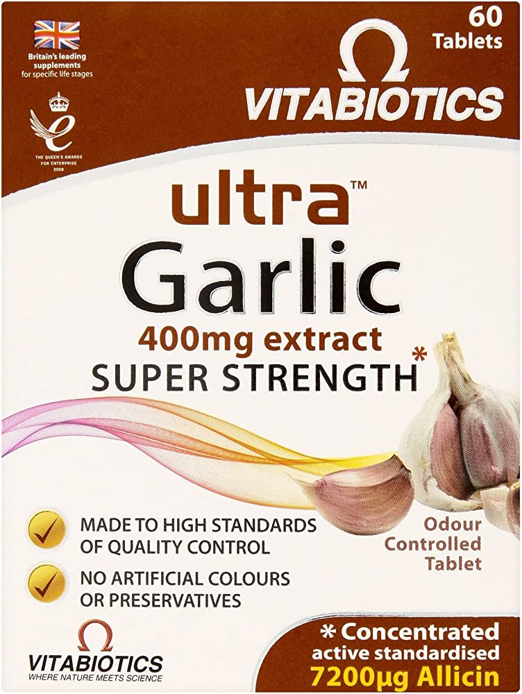 Ultra Garlic  60 Tablets