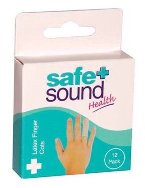 Safe & Sound Finger Cots Latex