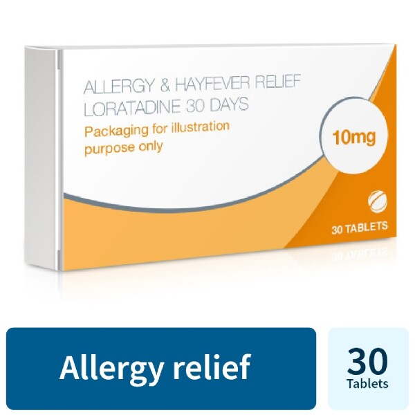 Allergy & Hayfever Relief Loratadine 360 Tablets