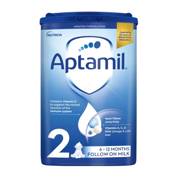 Aptamil 2 Follow On Baby Milk Formula Powder 6-12 Months-800g