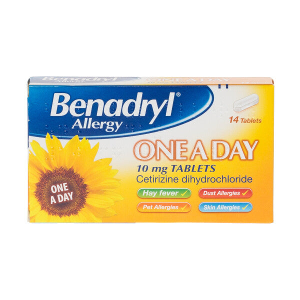 Benadryl Allergy One A Day 10mg