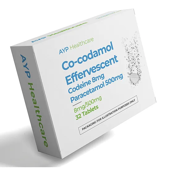 Co-Codamol Effervescent - 32 x 8/500mg Tablets