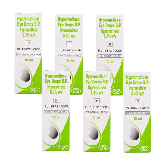 Hypromellose 0.3% Eye Drops - For Dry Eyes - 10ml