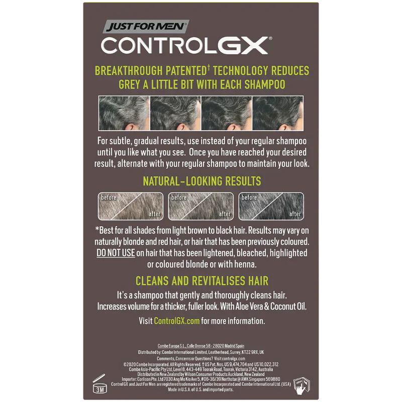 Just For Men Control GX Grey Reducing Shampoo 118ml