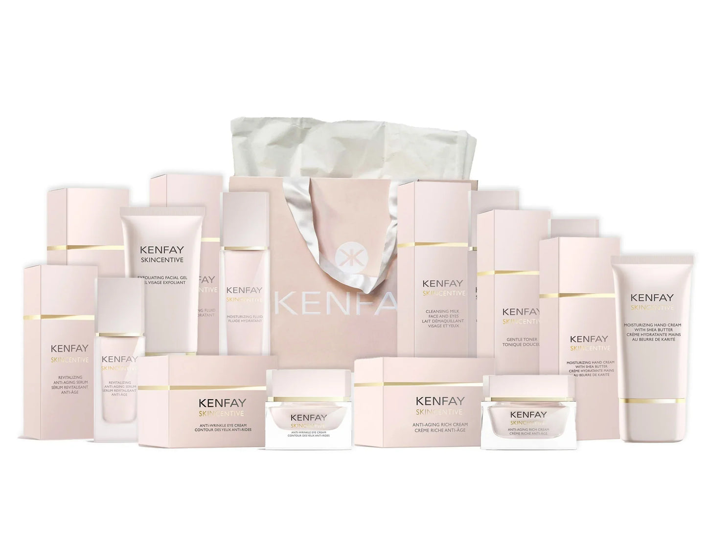 Kenfay SKINCENTIVE Complete Skincare Bundle with Luxury Gift Bag