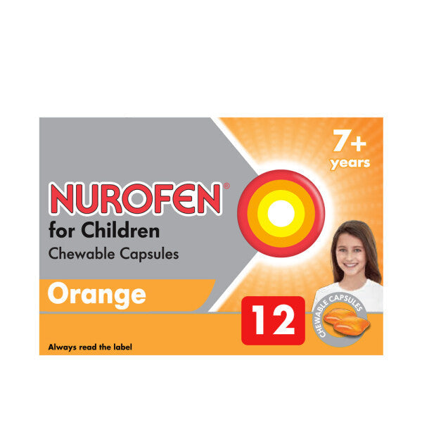 Nurofen For Children Soft Chews - 12 Chewable Capsules