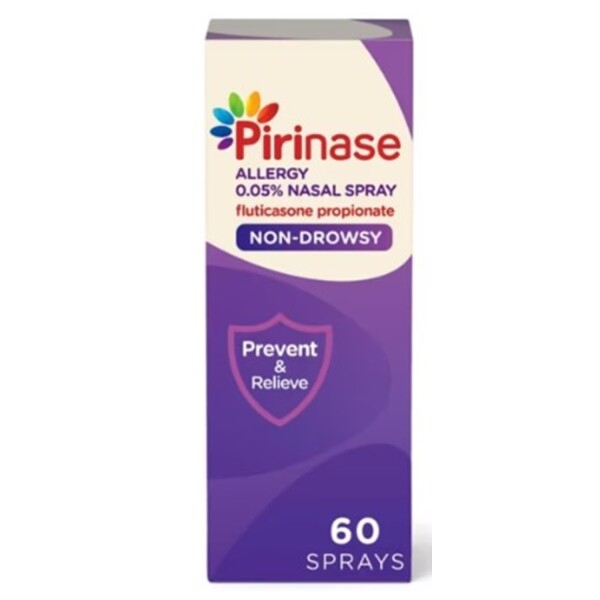 Pirinase Allergy Relief for Adults 0.05% Nasal Spray - 60 Sprays