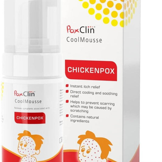 PoxClin Cool Mousse For Children With Chickenpox - 100ml