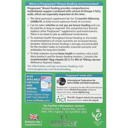 Vitabiotics Pregnacare Breast-Feeding Dual Pack - 84 Tablets/Capsules