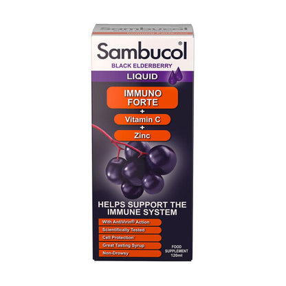 Sambucol Immuno Forte Black Elderberry Liquid - 120ml