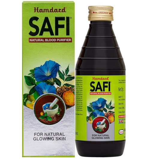 Hamdard Safi Natural Blood Purifier Syrup For Acne Pimple Blemishes Rashes - 100ml