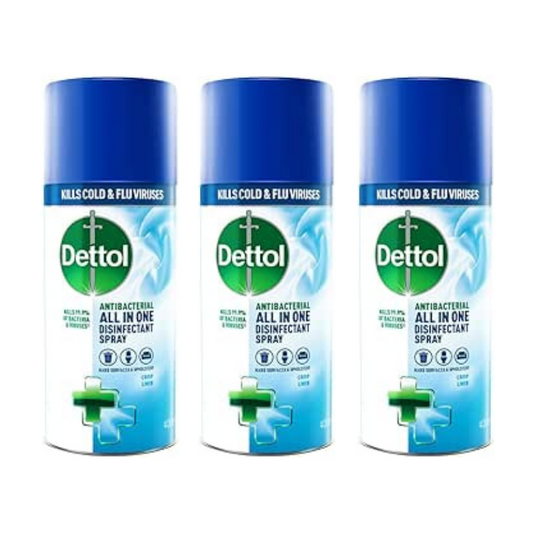 Dettol All-In-One Disinfectant Spray Crisp Linen - 300ml
