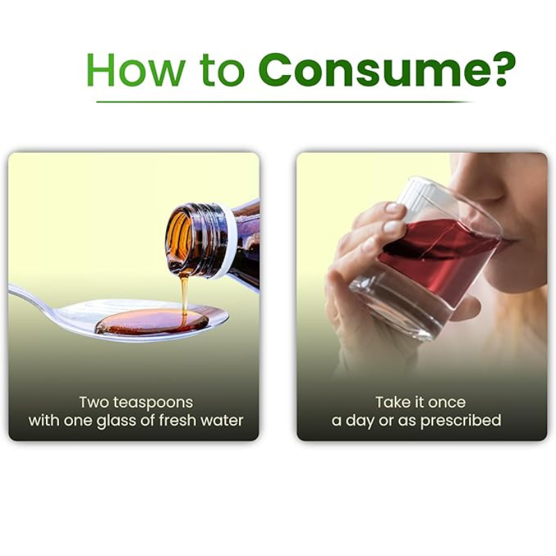 Hamdard Safi Natural Blood Purifier Syrup For Acne Pimple Blemishes Rashes - 100ml