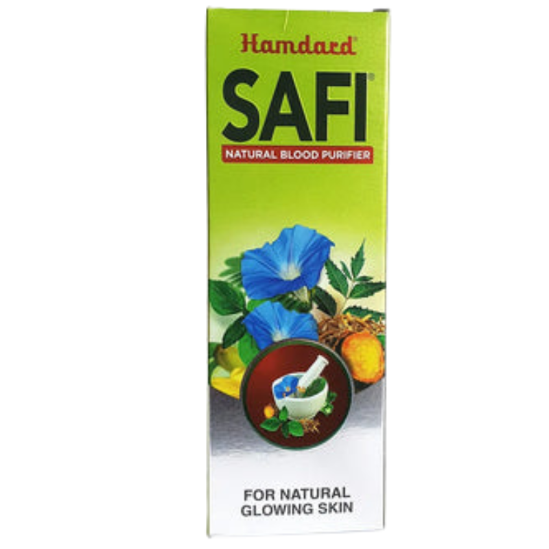 Hamdard Safi Natural Blood Purifier Syrup For Acne Pimple Blemishes Rashes - 100ml