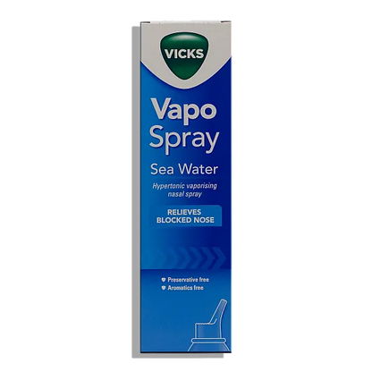 Vicks Vapo Spray Saline Nasal Spray - 100ml