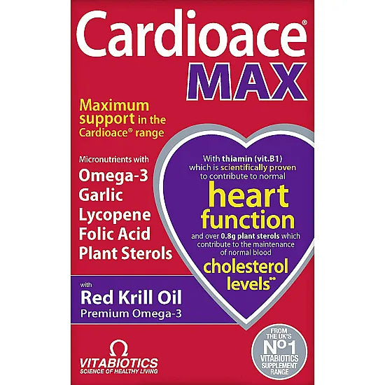 Vitabiotics Cardioace Max - 84 Capsules