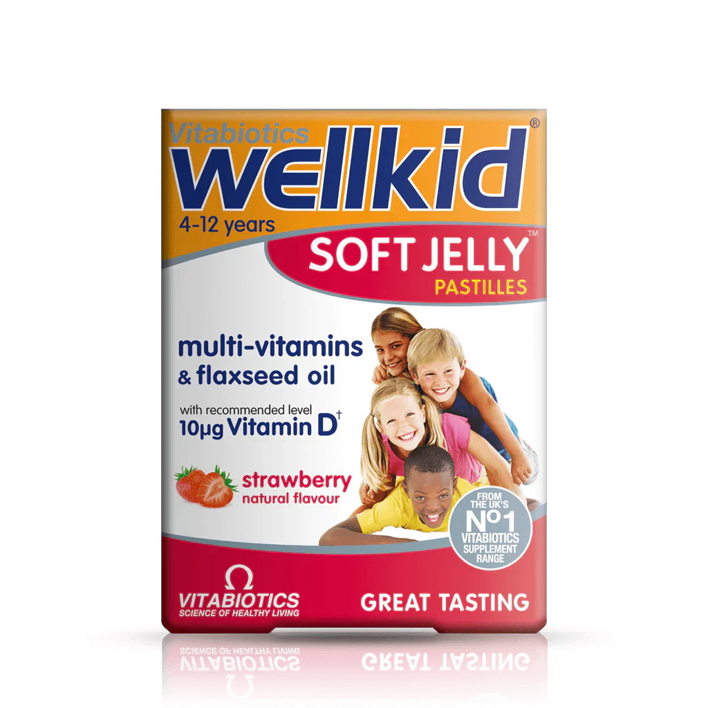 Vitabiotics wellkid Soft Jelly Pastilles – 30 Pastilles