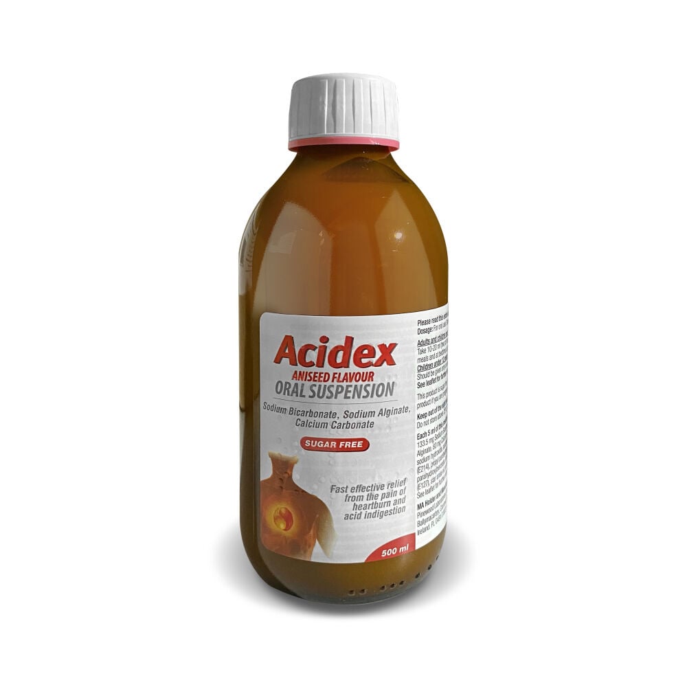 Acidex Original Sugar Free Oral Suspension Aniseed- 500ml