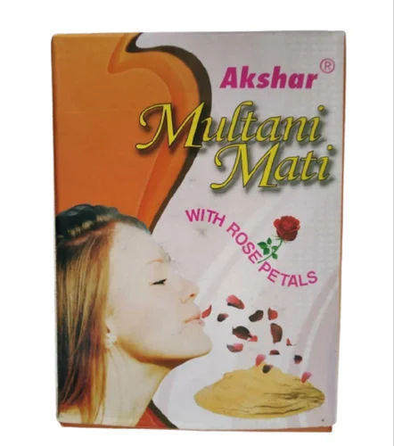 Powder Akshar Rose Petals Multani Mitti 100g