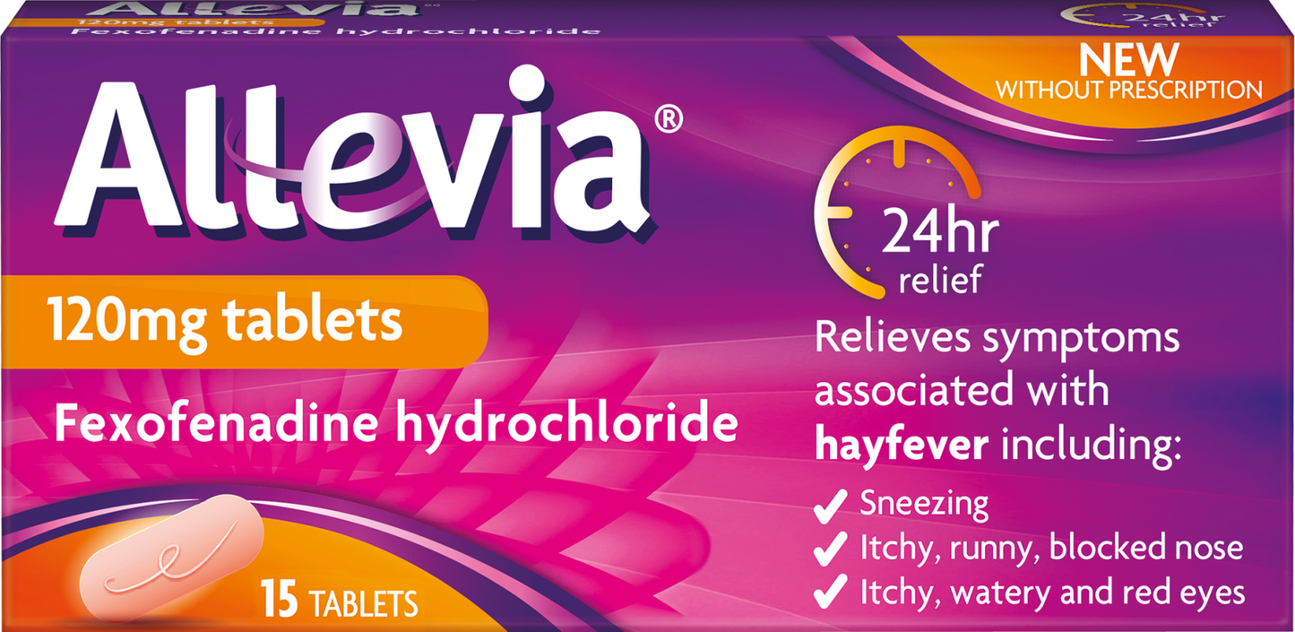 Allevia Hayfever Allergy Relief-15 tablets