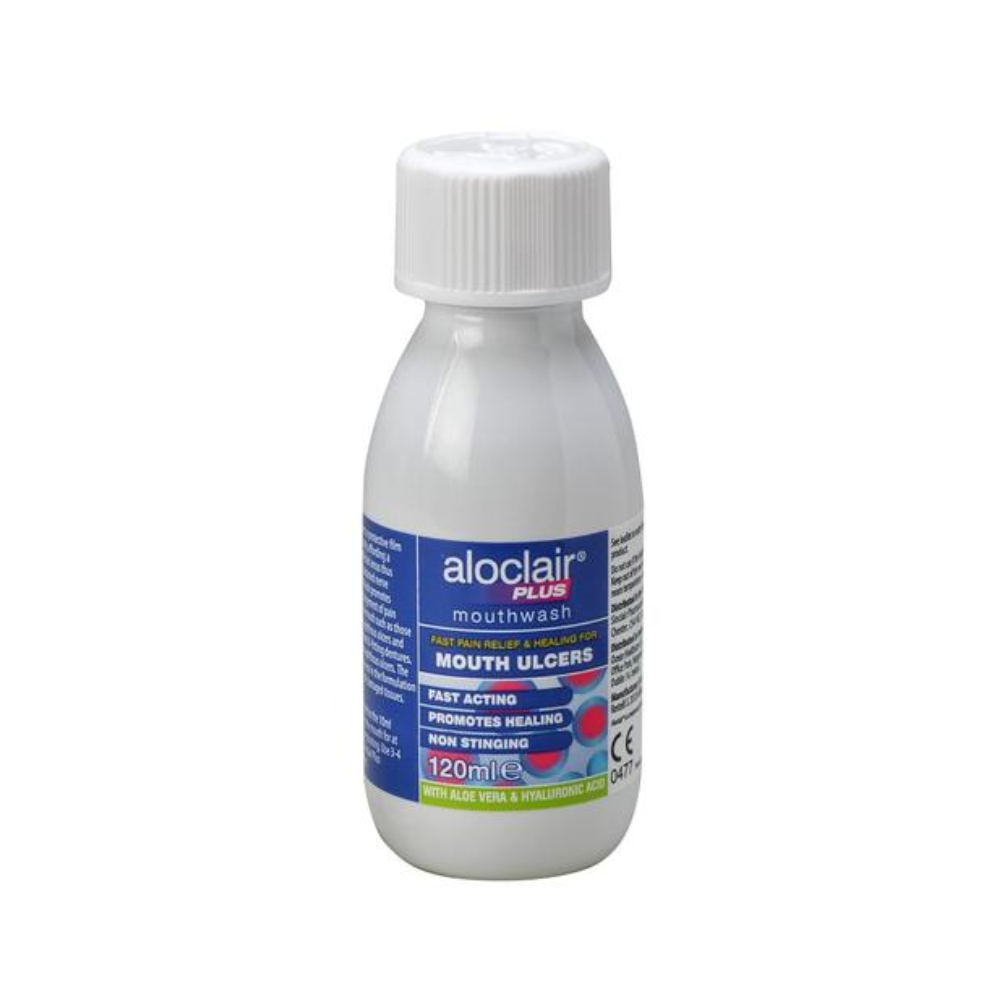 Aloclair Plus Mouthwash for Ulcers - 120ml