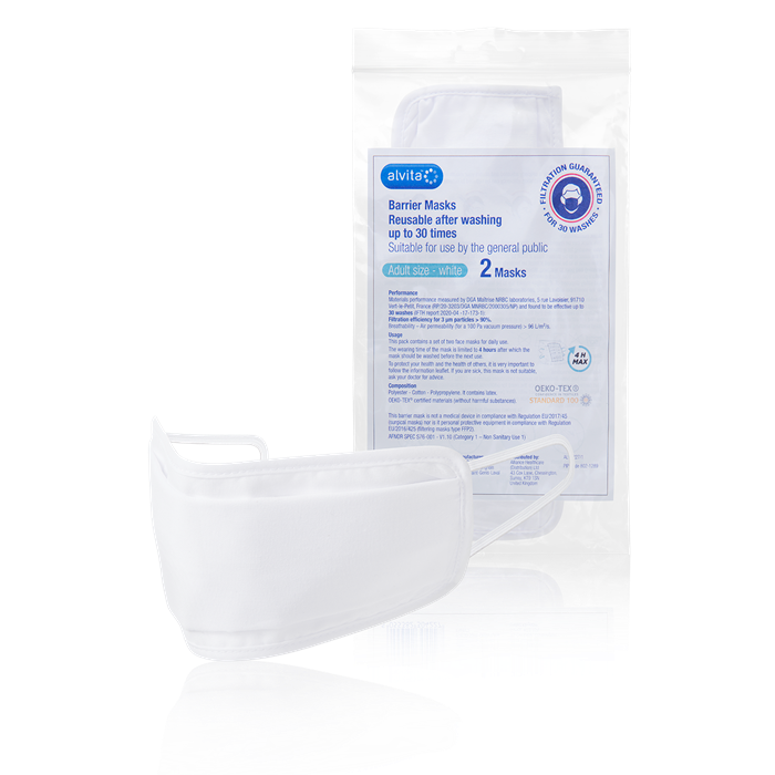 Alvita Barrier Face Mask