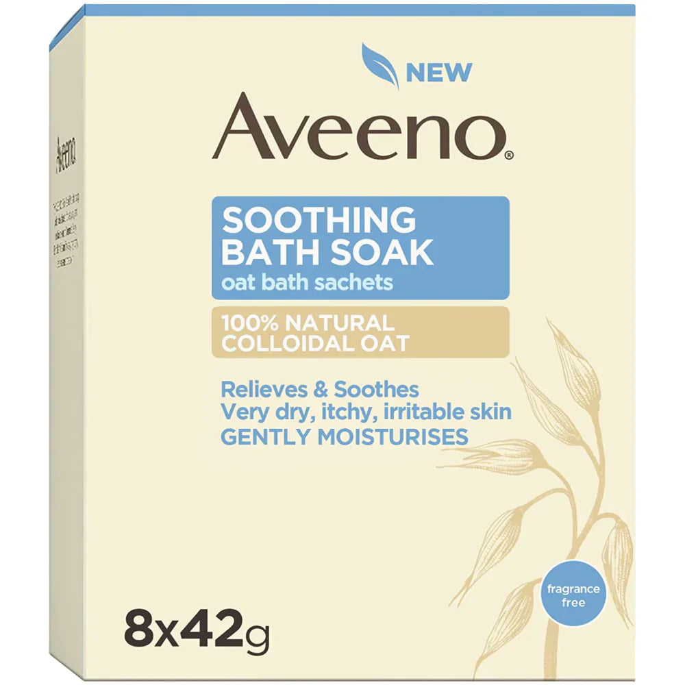 Aveeno Dermexa Soothing Oat Bath Soak Sachets - 8x42g