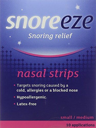 Snoreeze Nasal Strips Small/Medium 10