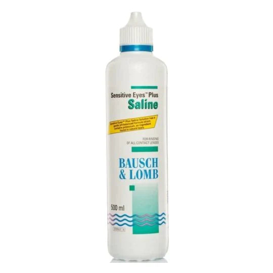 Bausch & Lomb Sensitive Eyes Plus Saline 500ml