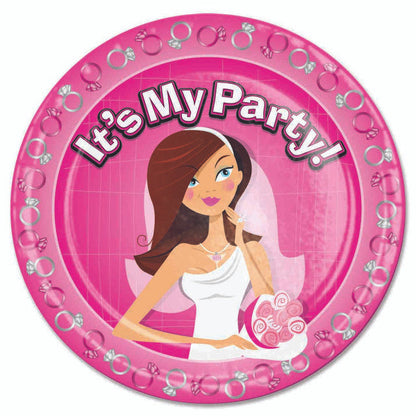 Bride to Be Party Plates