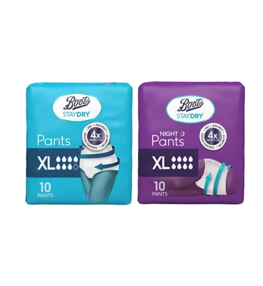 Boots Staydry Day and Night Pants Duo