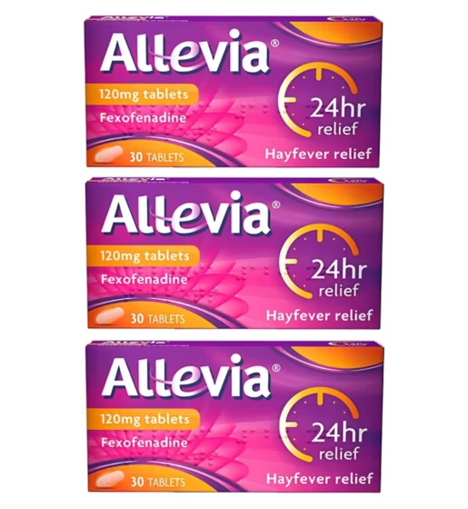 Allevia 120mg Tablets Pack of 3