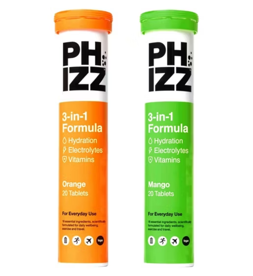 Phizz Orange & Mango 40 Tablet Bundle