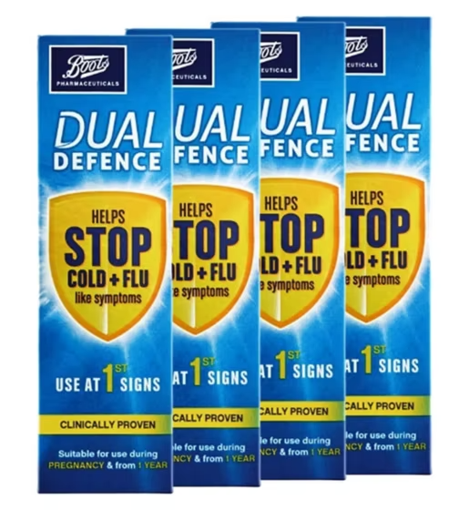 Boots Dual Defence Nasal Spray Family Bundle