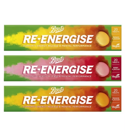 Boote Re-Energise Tablets Bundle